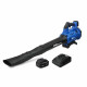 VTOOLS 20v Cordless Brushless Axial Blower With 1x4.0 Ah battery and 4.0 Ah Charger