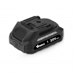 VTOOLS 20V 2.0Ah Li-ion Battery Pack with Dual LED Indicators