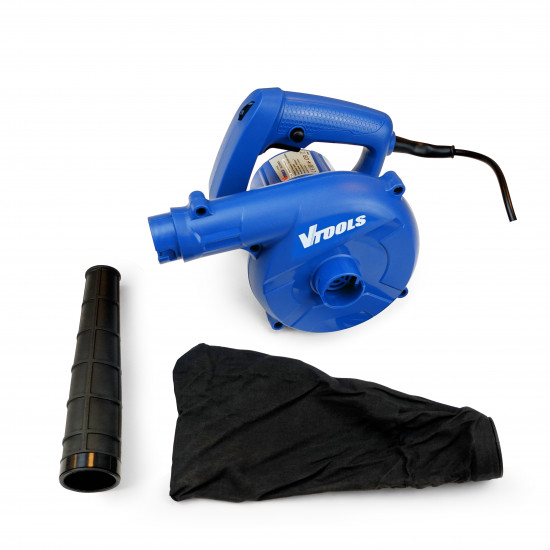 VTOOLS 600W Electric Blower with Variable Speed and Vacuum Function