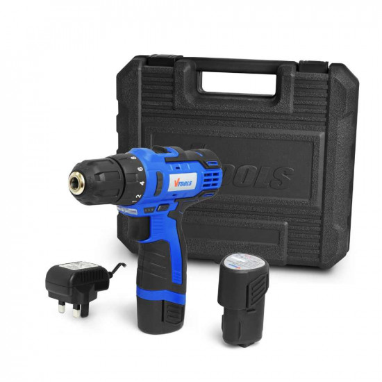 Buy VTOOLS 12V Cordless Drill Driver With 1.5 Ah Lithium Ion