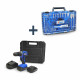 VTOOLS 20V Cordless Impact Drill + 90 Piece Drill and Screwdriver Bit Set
