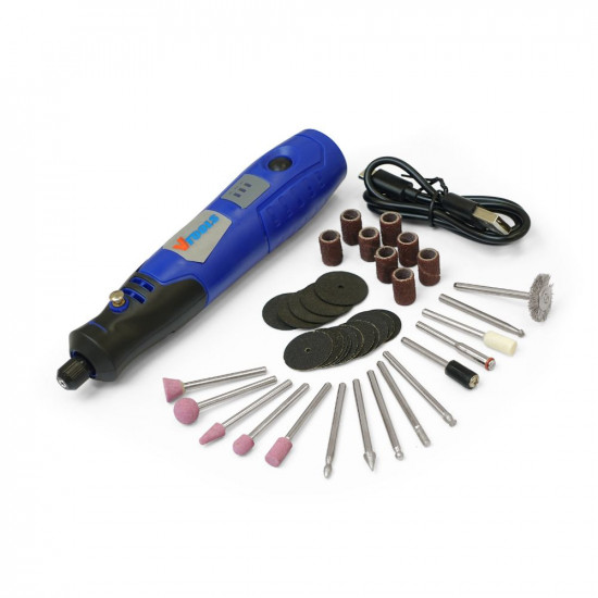 3.6V Cordless Mini Grinder With 43 Pc Accessory Set