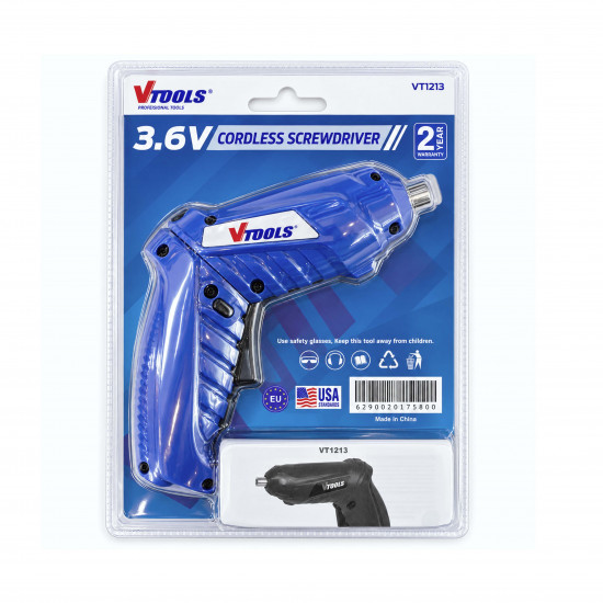 VTOOLS 3.6V Cordless Screwdriver Set