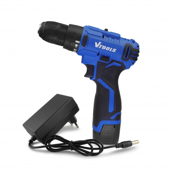 16.8V Cordless Drill Driver with 1500mAh Battery