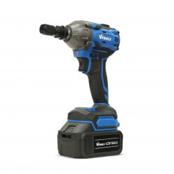 VTOOLS 42V Cordless Brushless Impact Wrench with 2 Batteries