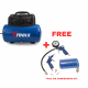 VTOOLS 6 Liter Portable Air Compressor with 1.5 HP Motor + FREE 7PC Air Accessories Kit