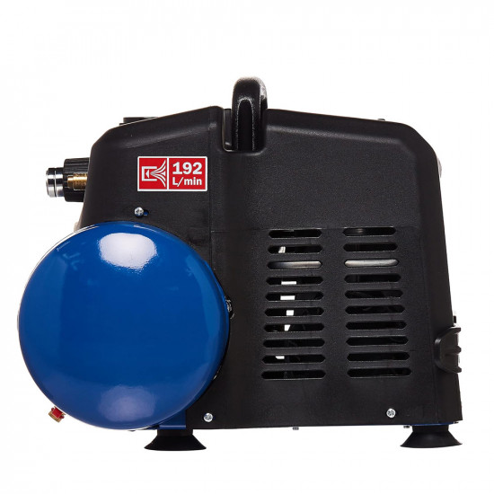 VTOOLS 6 Liter Portable Air Compressor with 1.5 HP Motor