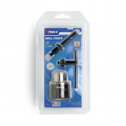 1.5-13mm Keyless Drill Chuck With Key & Connecting Rod For SDS Plus Drill