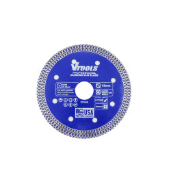 VTOOLS 4.5 Inch Diamond Saw Blade, Stainless Steel, Super Thin 0.8mm, Blue
