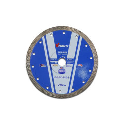 VTOOLS 7 Inch Diamond Saw Blade with Flange, Multi-Purpose Blade Dry and Wet