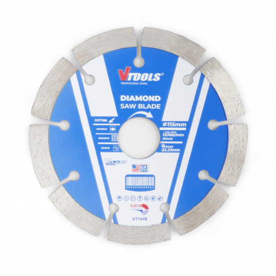 115mm Diamond Saw Blade for Marble, Granite, and Concrete Cutting