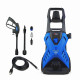 VTOOLS 165 Bar Electric Pressure Washer With 2 Wheels, Meter Hose and Soap Dispenser