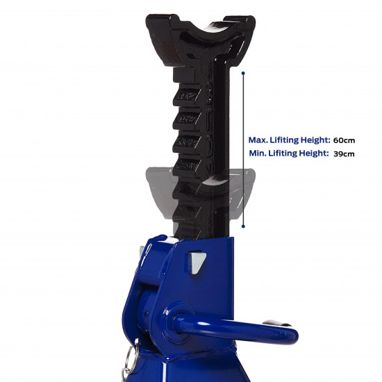 VTOOLS 6 Ton Adjustable  Car Jack Stand, 2 Pc Set
