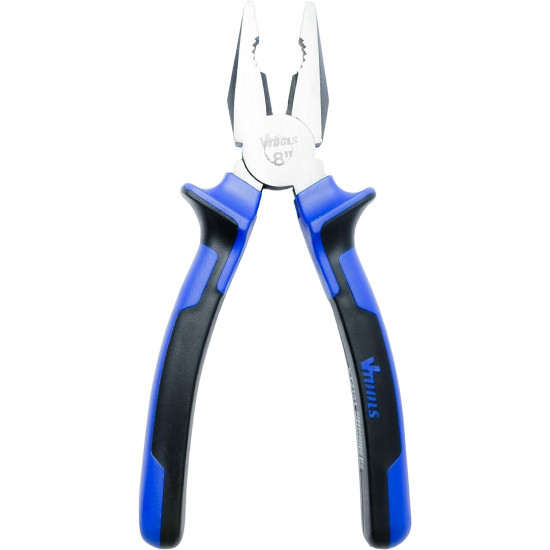 8 Inch Combination Plier with Anti Slip Handle