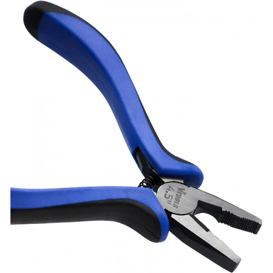 4.5 Inch Mini Combination Plier with Soft Grip Handle