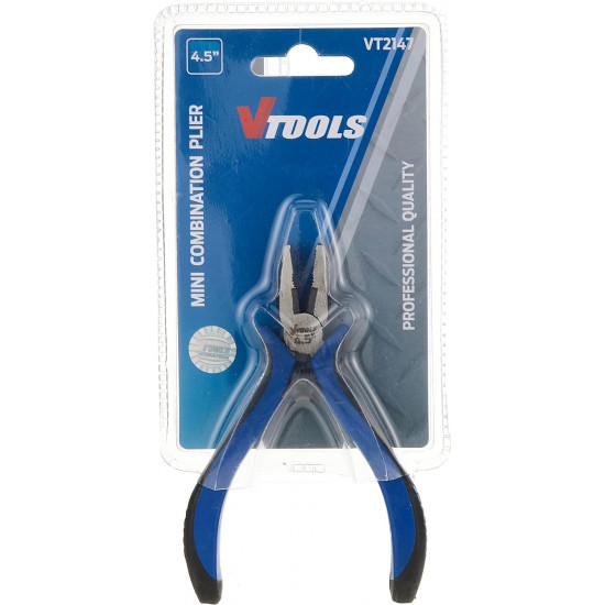 4.5 Inch Mini Combination Plier with Soft Grip Handle