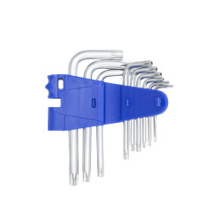 9 Piece Extra Long Torx Key Allen Wrench Set (1.5mm - 10.0mm)