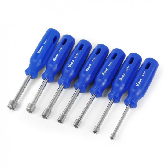 7Pcs Nut Screwdriver Set with Cushion Grip Handles