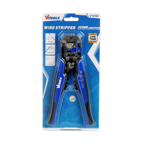 3-in-1 Automatic Wire Stripper, Cutter, and Crimper Tool