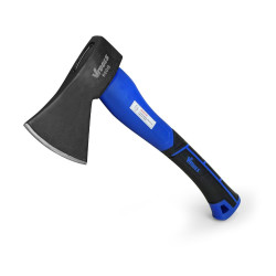 15 Inch Carbon Steel Chopping Axe Hammer with Fiber Glass Handle, 600g