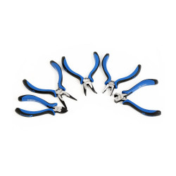 VTOOLS 5pcs Mini Cutting Pliers Set, Carbon Steel with Heat Treatment, for Wire Cutter