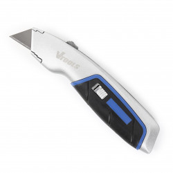 Heavy-Duty Utility Knife with Aluminum Case