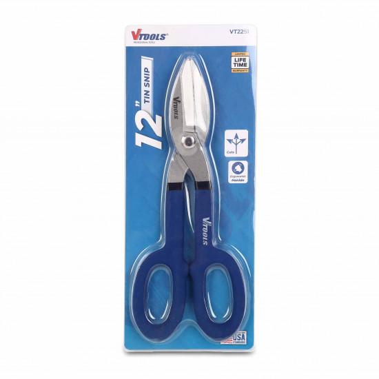 12 Inch All Purpose Heavy Duty Tin Snips