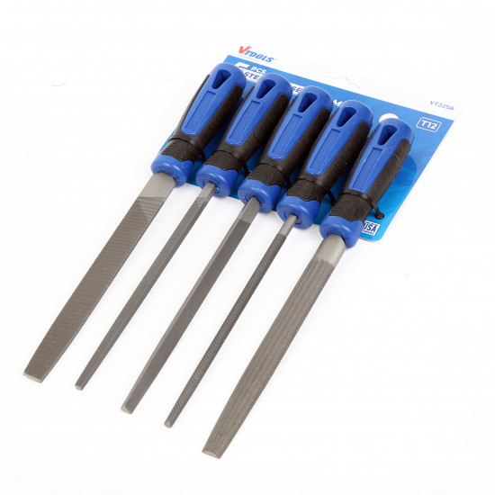 5 PCS 8-Inch T12 Steel File Set