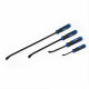 4 PCS Pry Bar Set, Heavy-Duty 40CR Steel