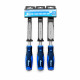 3PCS Chisel Set, 65MN Steel Blades with PP+TPR Ergonomic Handles