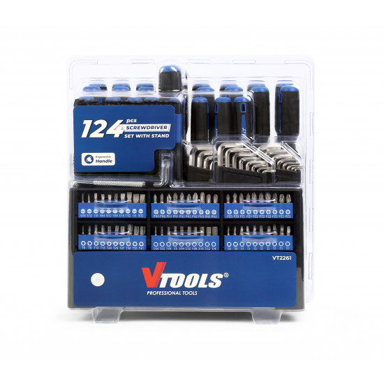 124 PCS Screwdriver Set with Stand