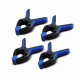 VTOOLS 4 Pcs 4-Inch Spring Clamp with 9KG Clamping Force