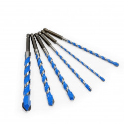 6-Piece Multi-Purpose Carbide Drill Bit Set