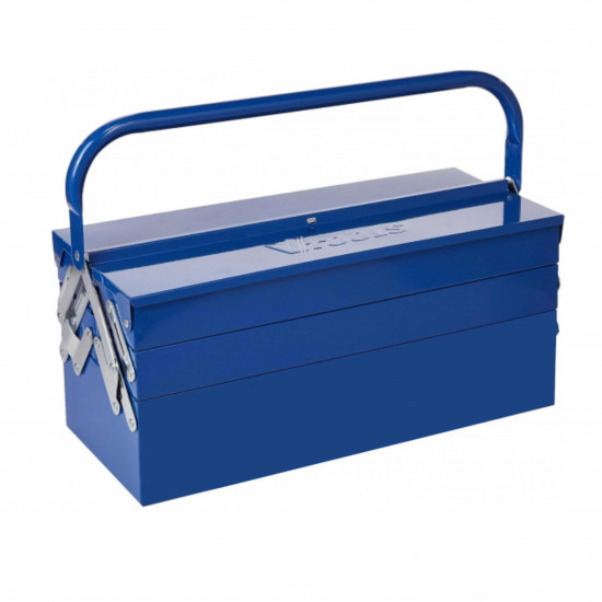 5 Tray Metal Tool Box, 18.5 Inch