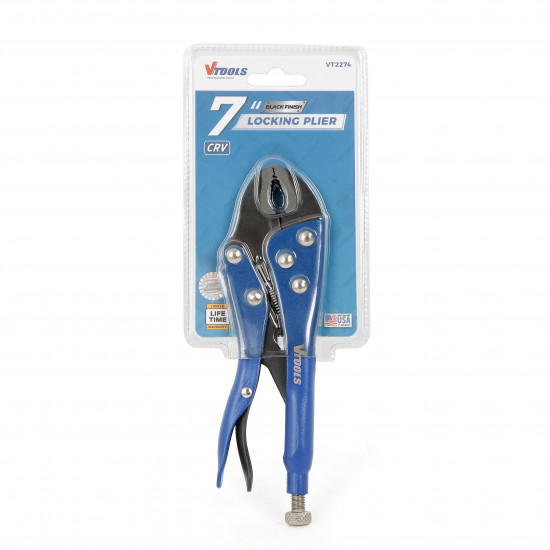 VTOOLS 7 Inch Heavy Duty Locking Pliers Professional Quality, Chrome Vanadium Steel VTOOLS 7 Inch Heavy Duty Locking Pliers Professional Quality, Chrome Vanadium Steel