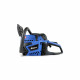 VTOOLS 16 Inch 45cc Gasoline Chainsaw, 550ml Fuel Tank, 2-Stroke Handheld with Air-Cooled Engine, For Cutting Trees, Wood, And Logs, Blue