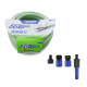 20m Garden Hose, 1/2 Inch PVC Layer With 5 PC Hose Connector Set