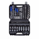 VTOOLS 111 PC 1/2 and 1/4 Inch Master Drive CRV Impact Socket Set