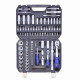 VTOOLS 94 PC 1/2 and 1/4 Inch Impact Socket and Spanner Tool Set