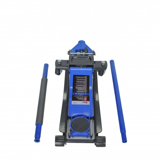 VTOOLS 3 Ton Hydraulic Trolley Floor Jack with Dual Piston