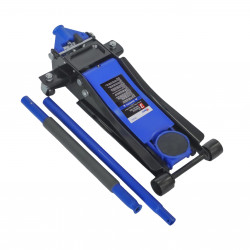 VTOOLS 3 Ton Hydraulic Trolley Floor Jack with Dual Piston