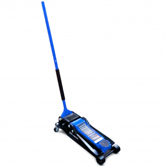 VTOOLS 4 Ton Hydraulic Trolley Floor Jack with Dual Piston