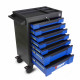 VTOOLS 27-Inch 7-Drawer Tool Cabinet + Back Rack