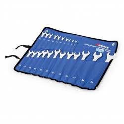 22-Piece Offset Combination Wrench Set, from 6mm to 32mm