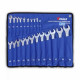 21PCS Flat Combination Wrench Set, 6mm to 22mm