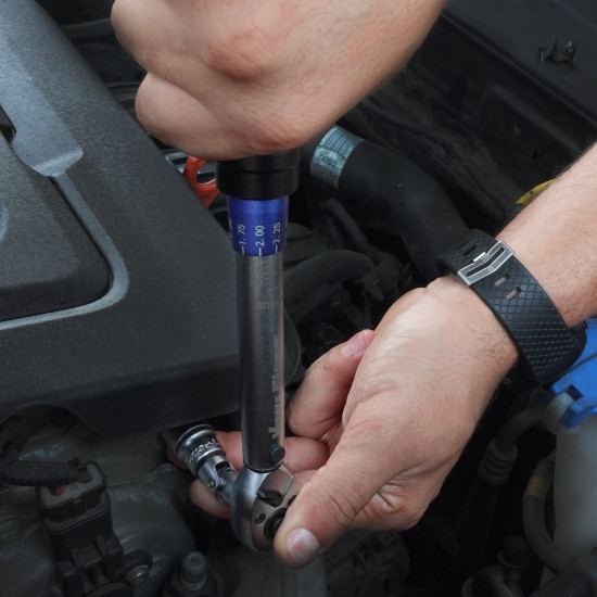 1/4-inch Adjustable Torque Wrench, 5-25NM