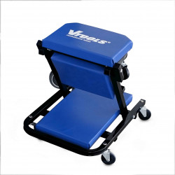 2-in-1 Folding Creeper and Seat, Heavy-Duty Q195 Steel Frame