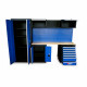 13PCS Garage Storage Workstation with 7-Drawer Tool Cabinet + Aluminum Floor Jack