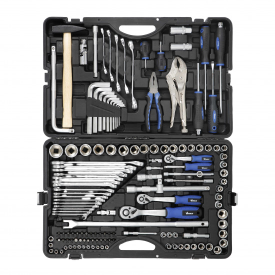 VTOOLS 143 PCS Mechanics Tool Set with Socket Wrench Kit