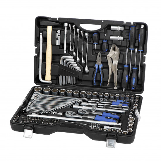 VTOOLS 143 PCS Mechanics Tool Set with Socket Wrench Kit